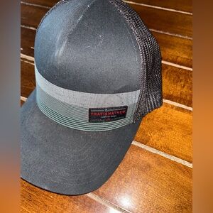 TravisMathew Black and Gray Cap
